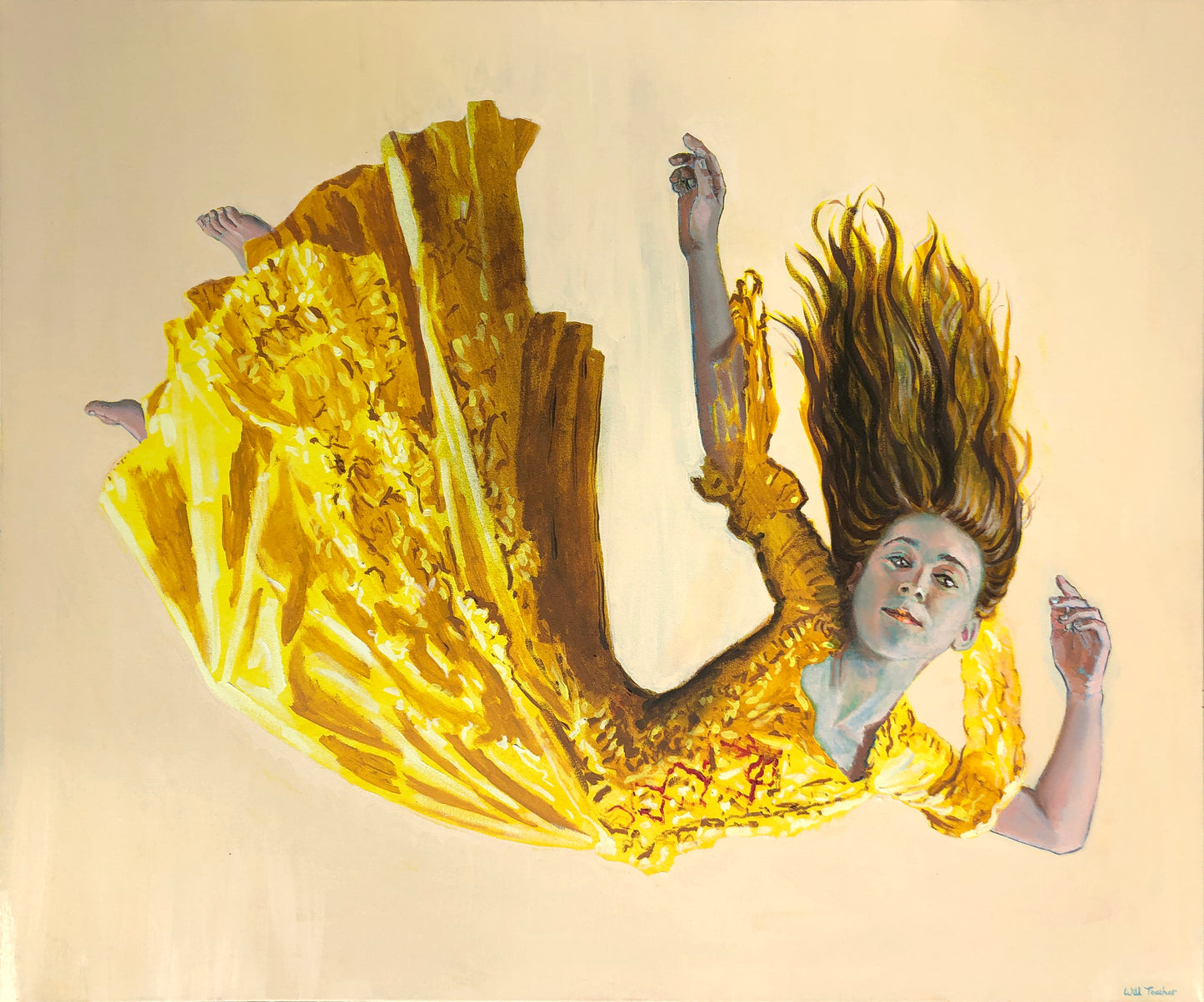 Ascension - Oil on canvas - Will Teather