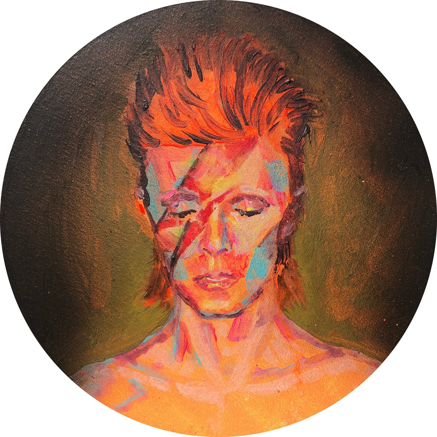 “David”- Mini print by Will Teather, British artist