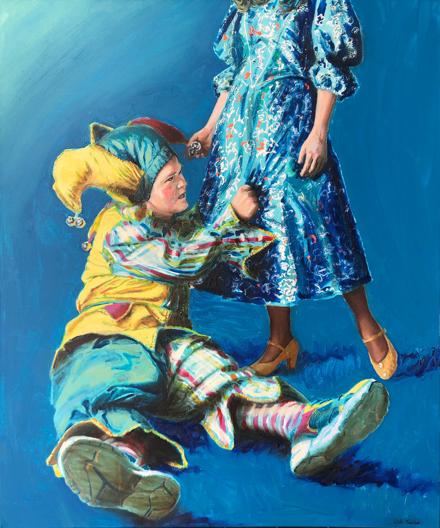 Dazed and Confused- Oil on canvas - Will Teather