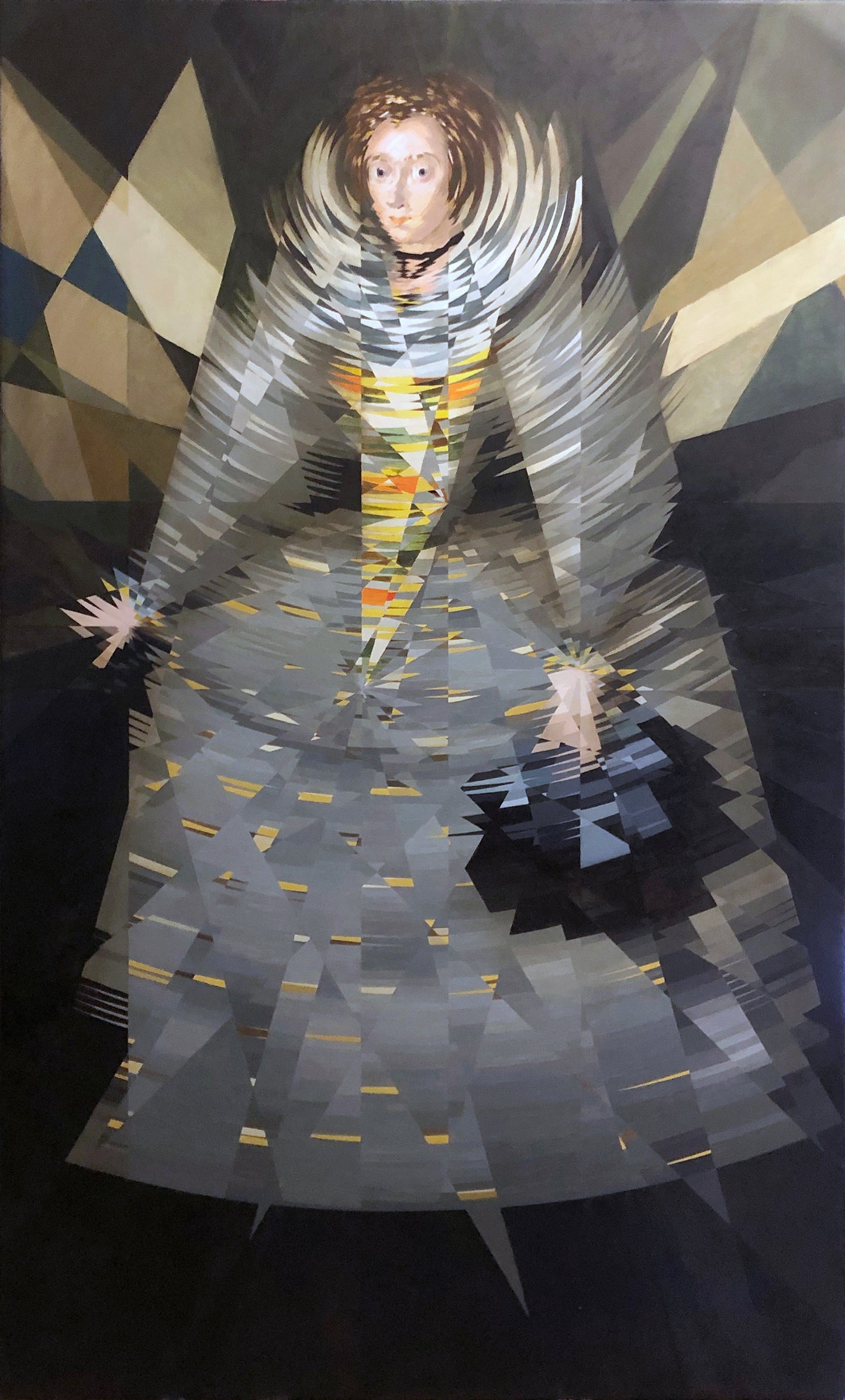 Elizabeth Buxton (Stranger's Hall)- 174.7 x 105.5cm- oil on canvas