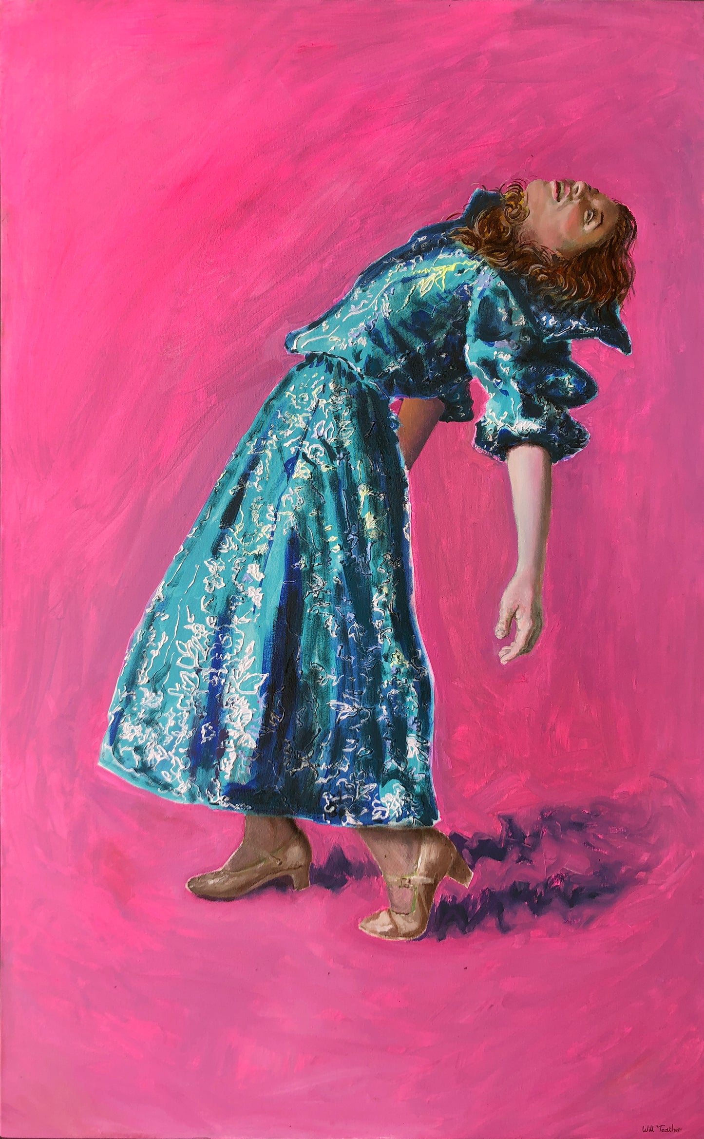 Healer - 100 x 161.8cm - Oil on canvas- Will Teather