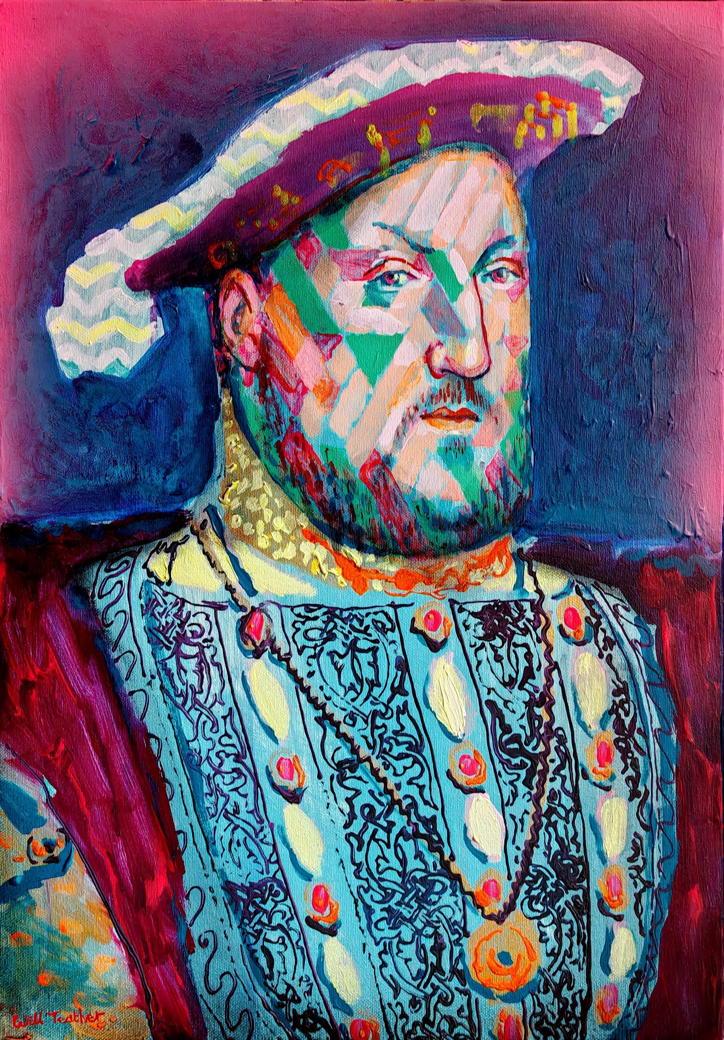 Henry, a painting by Will Teather