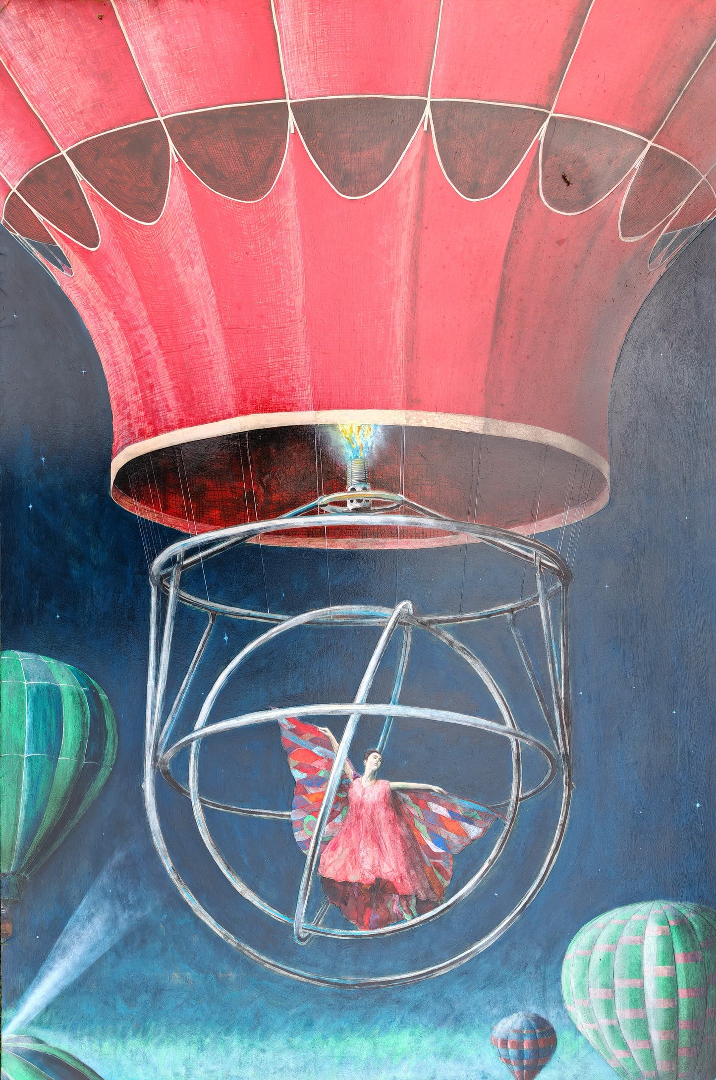 Coming Up - original painting by Will Teather