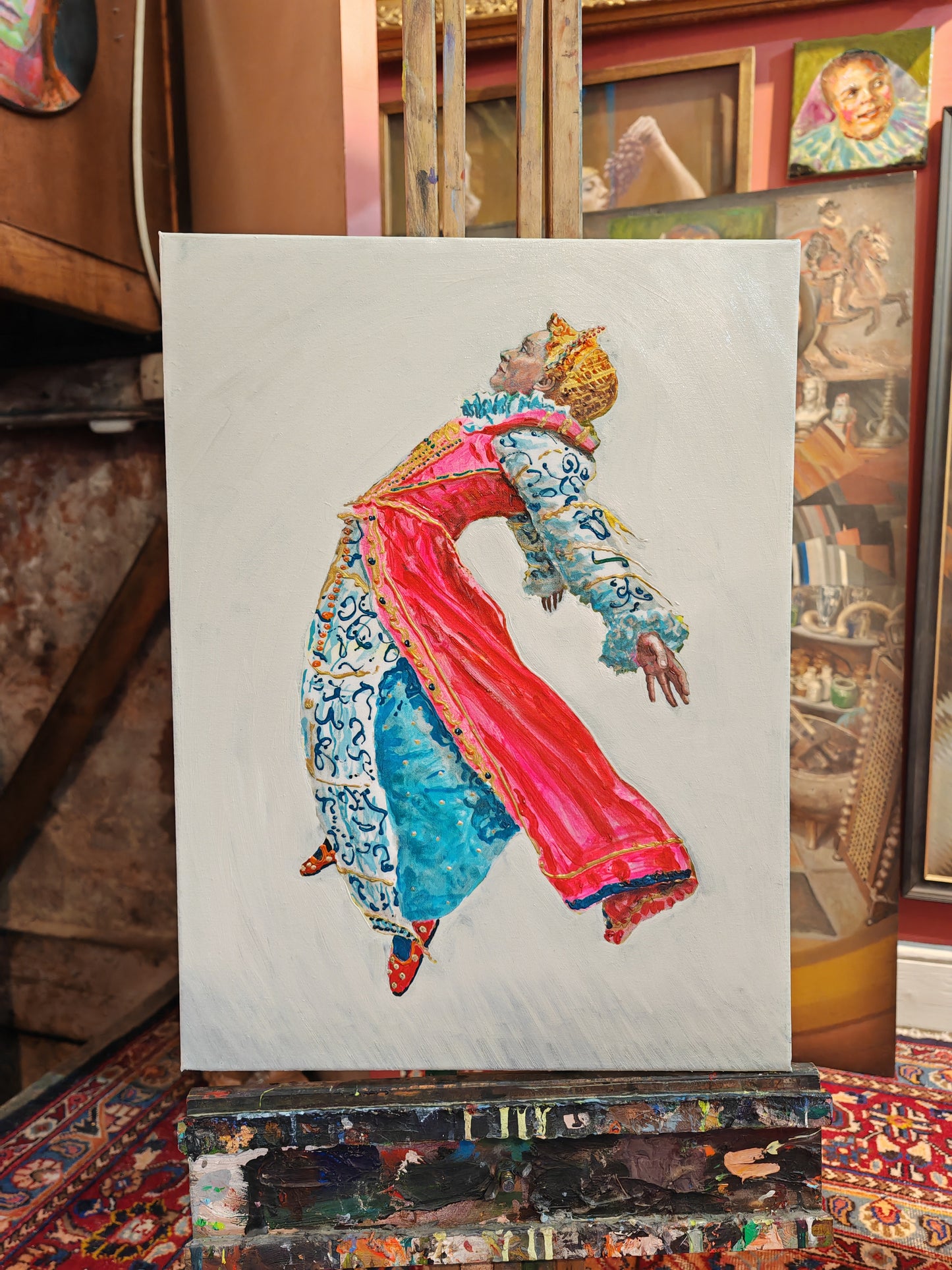 La Volta, a painting by Will Teather