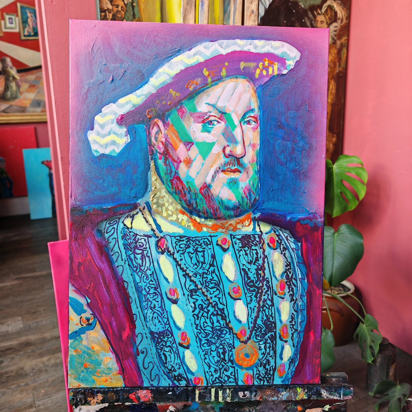 Henry, a painting by Will Teather