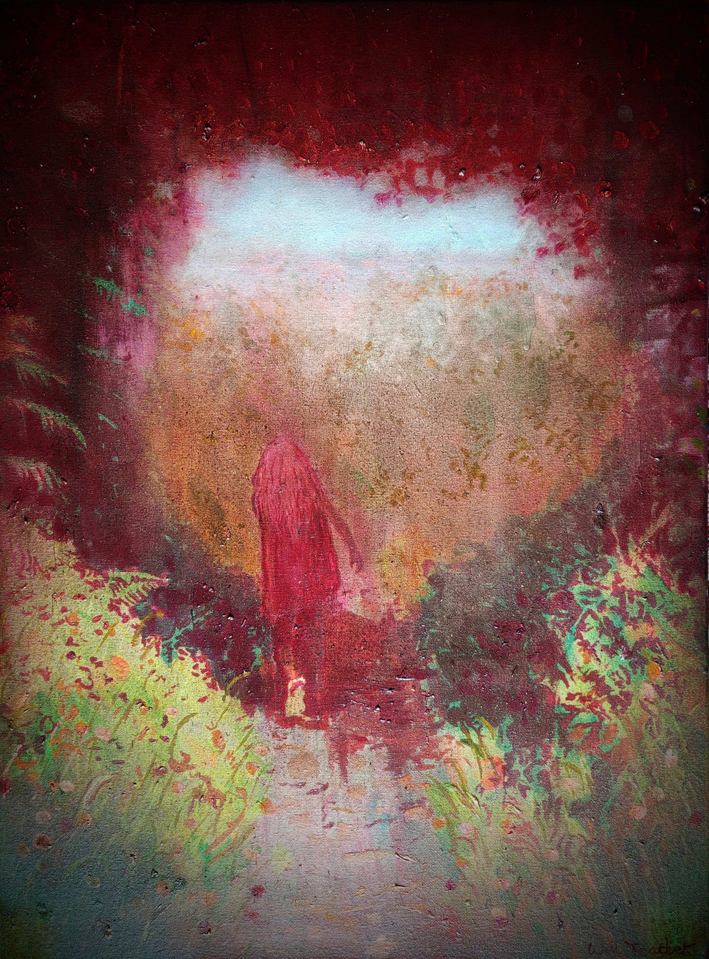 Path, a painting by Will Teather