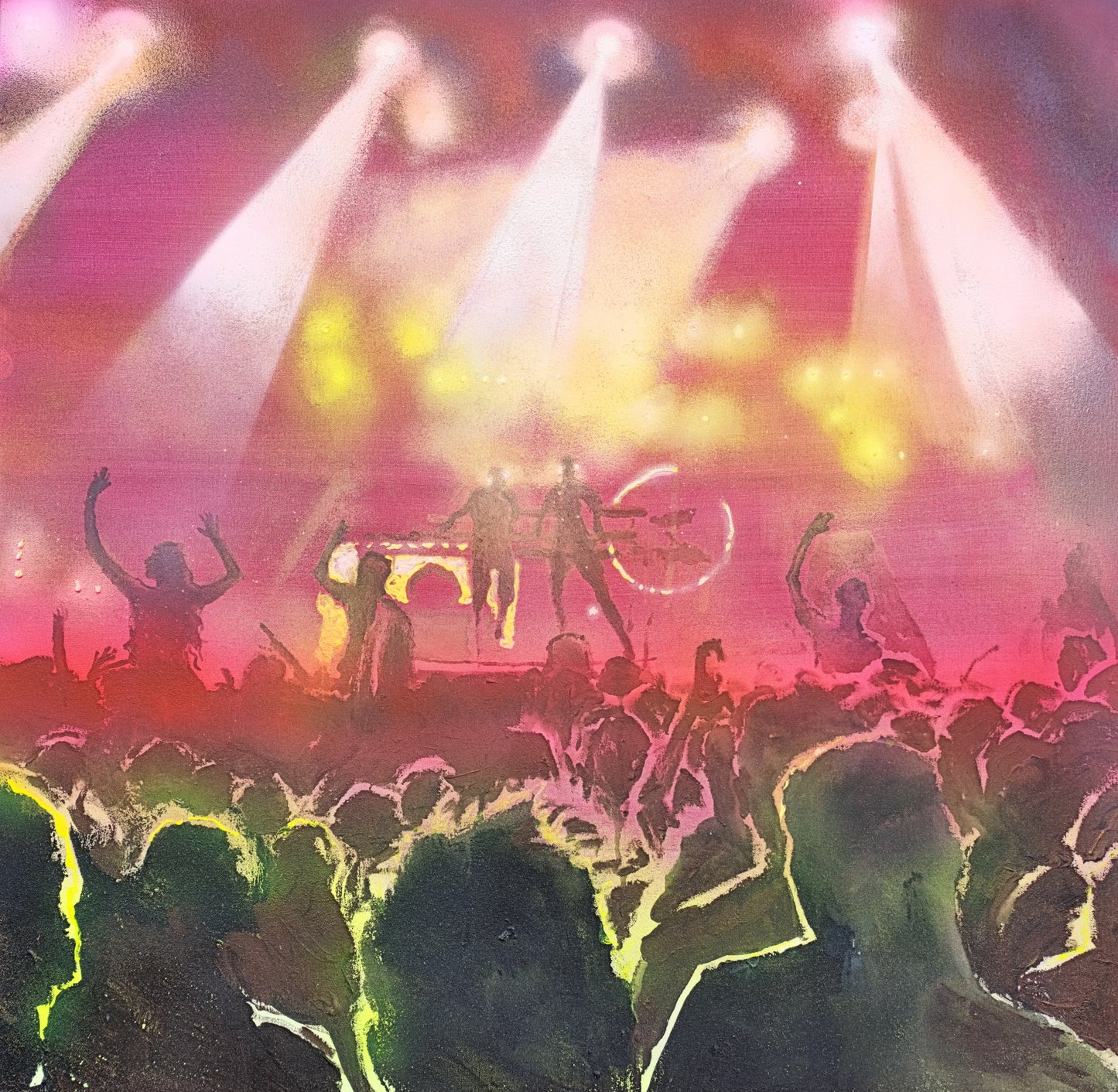Rave, a painting by Will Teather
