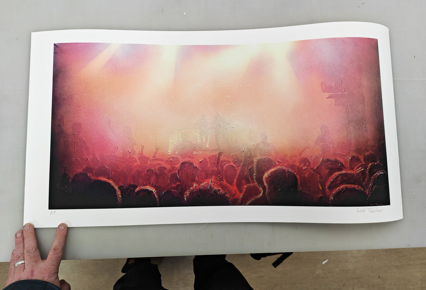 Orbital - Extra-Large limited edition contemporary art print by Will Teather