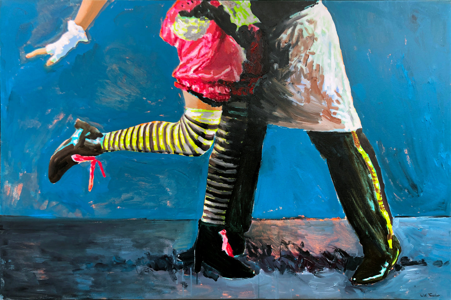 Kitchen Disco, a signed limited edition print by Will Teather, British artist