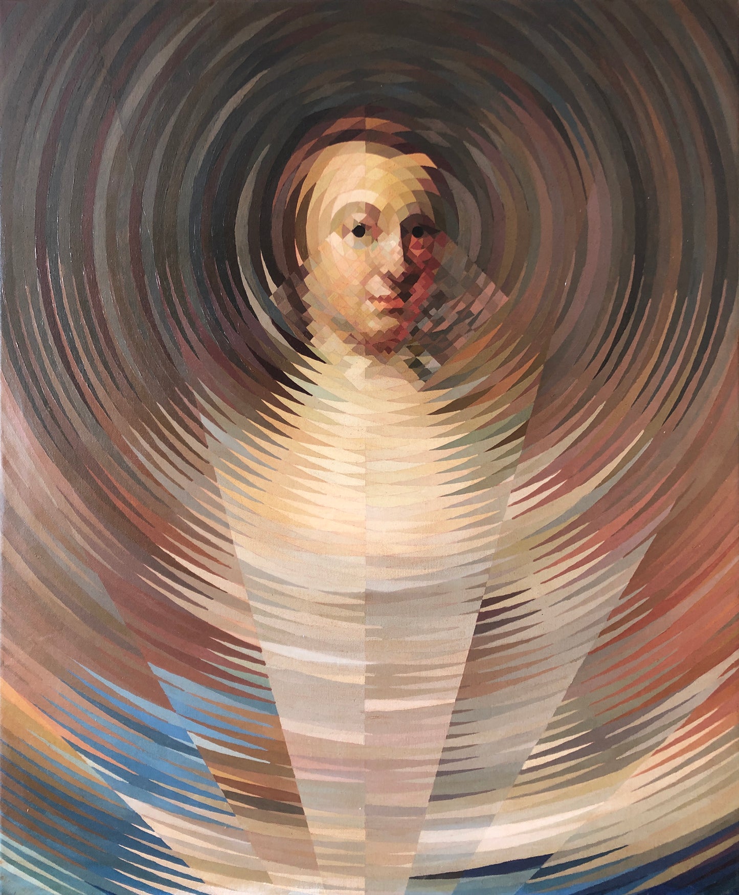 Margaret Tryon (Stranger's Hall) by Will Teather- Oil on canvas - 60.3 x 73cm