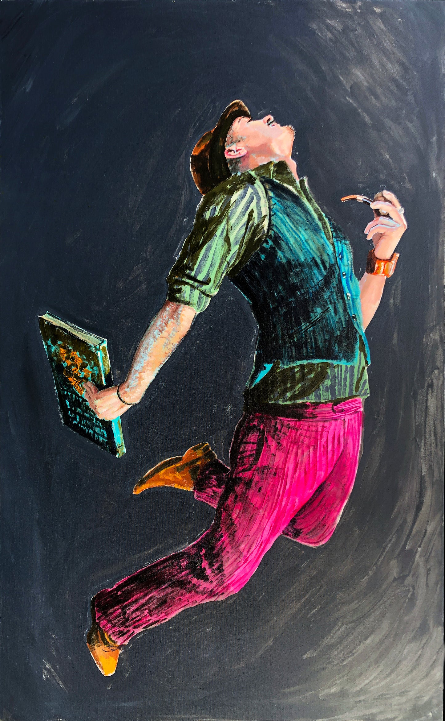 Pipe Dream - 100 x 161.8cm - Oil on canvas- Will Teather