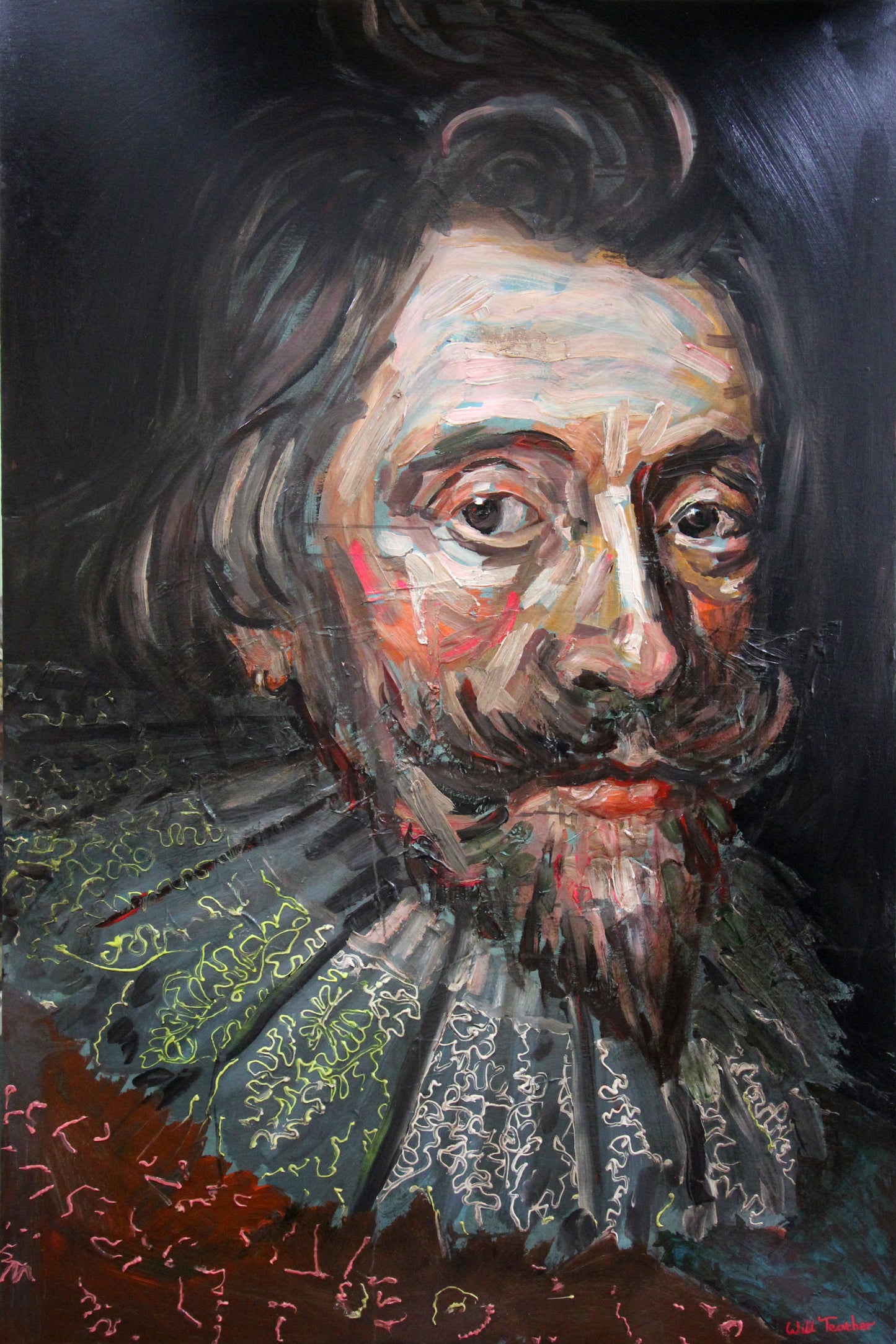 The Earl of Southampton (after Mytens) by Will Teather