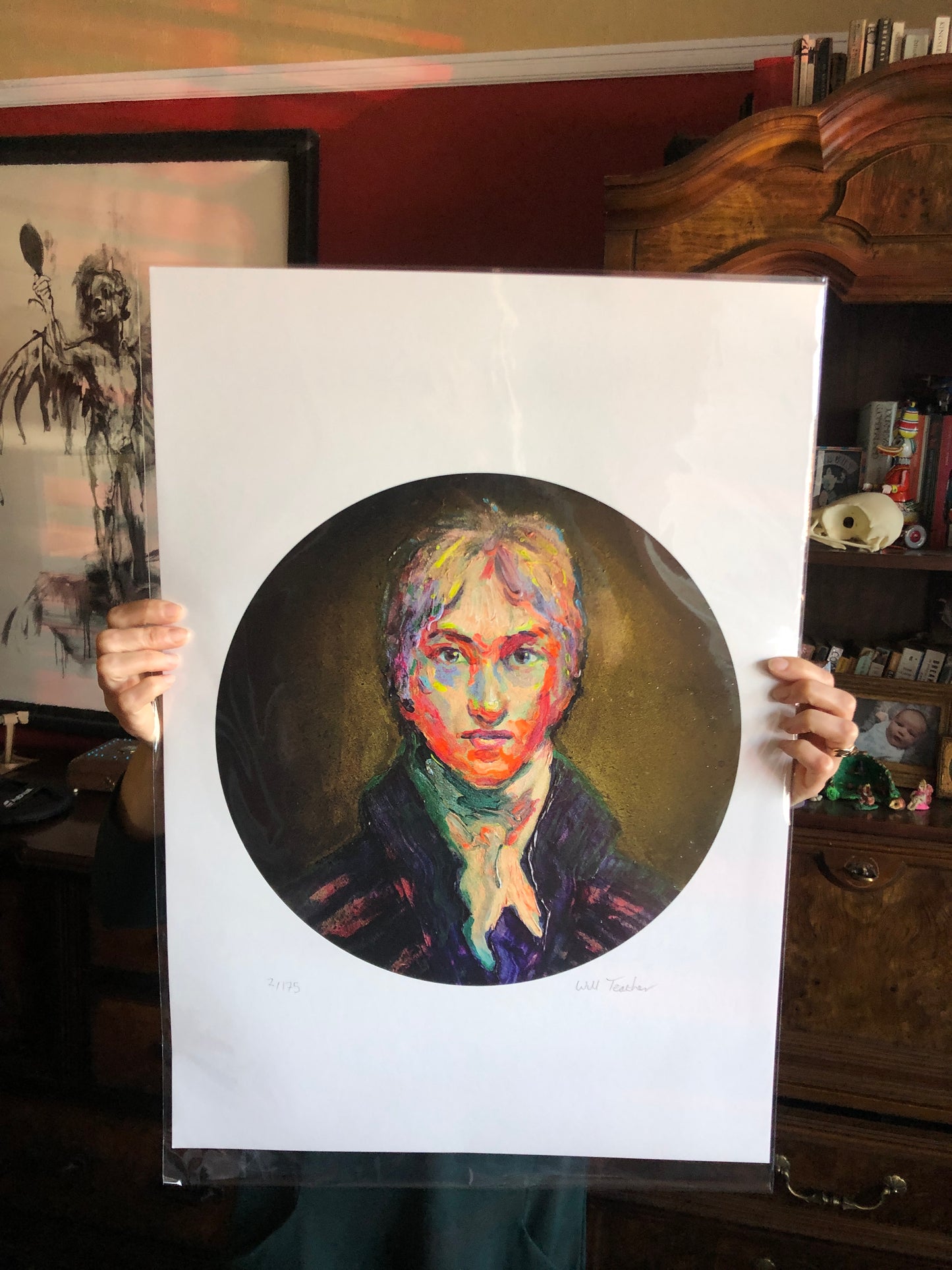 After Turner- Large signed print by Will Teather