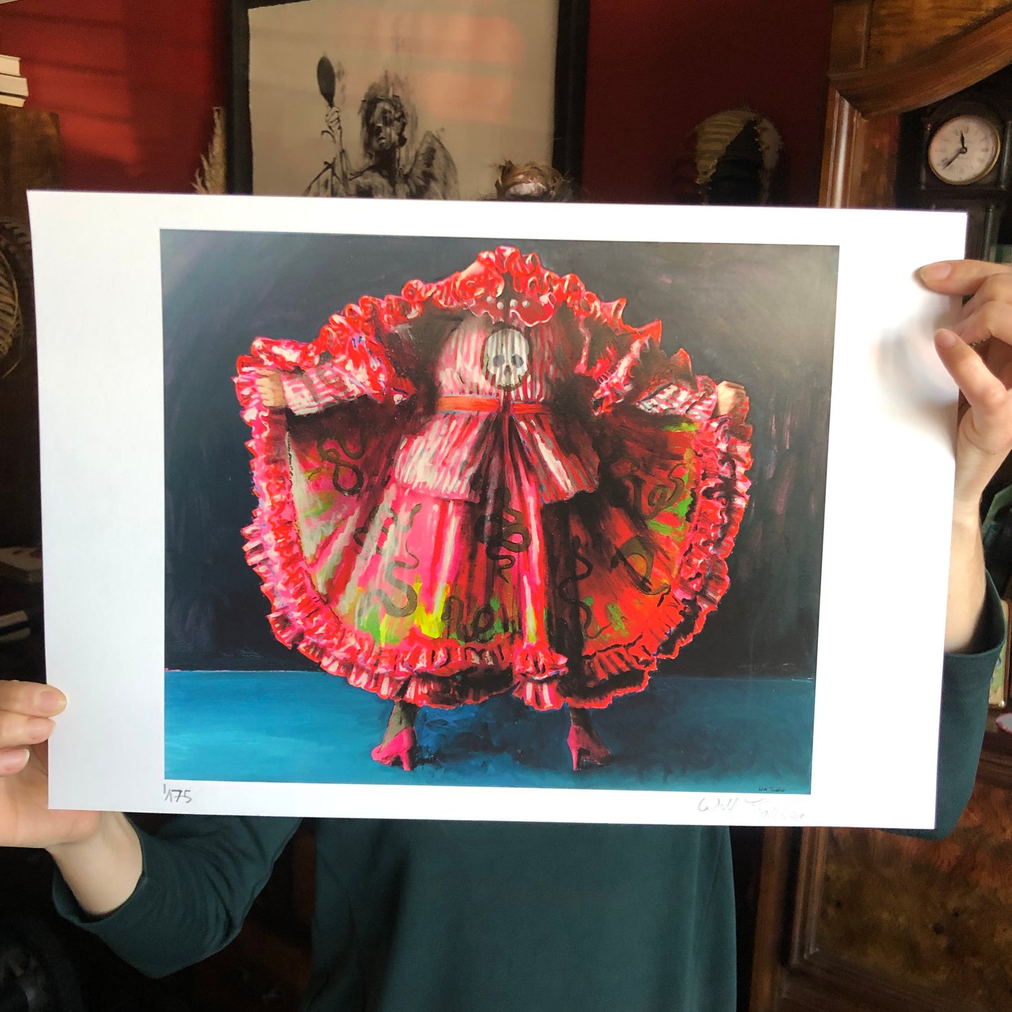 Necropolis, a signed limited edition print by Will Teather, British artist