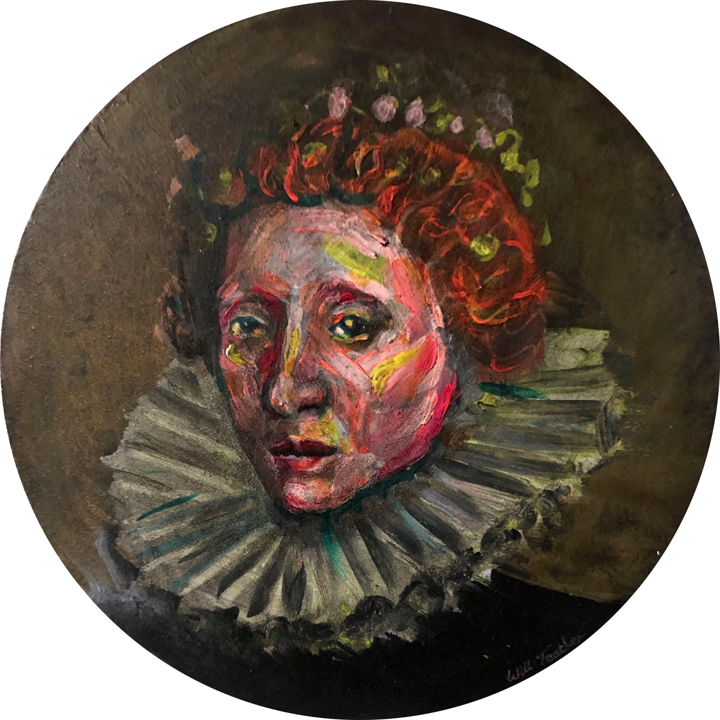 Elizabeth 1st, a painting by Will Teather