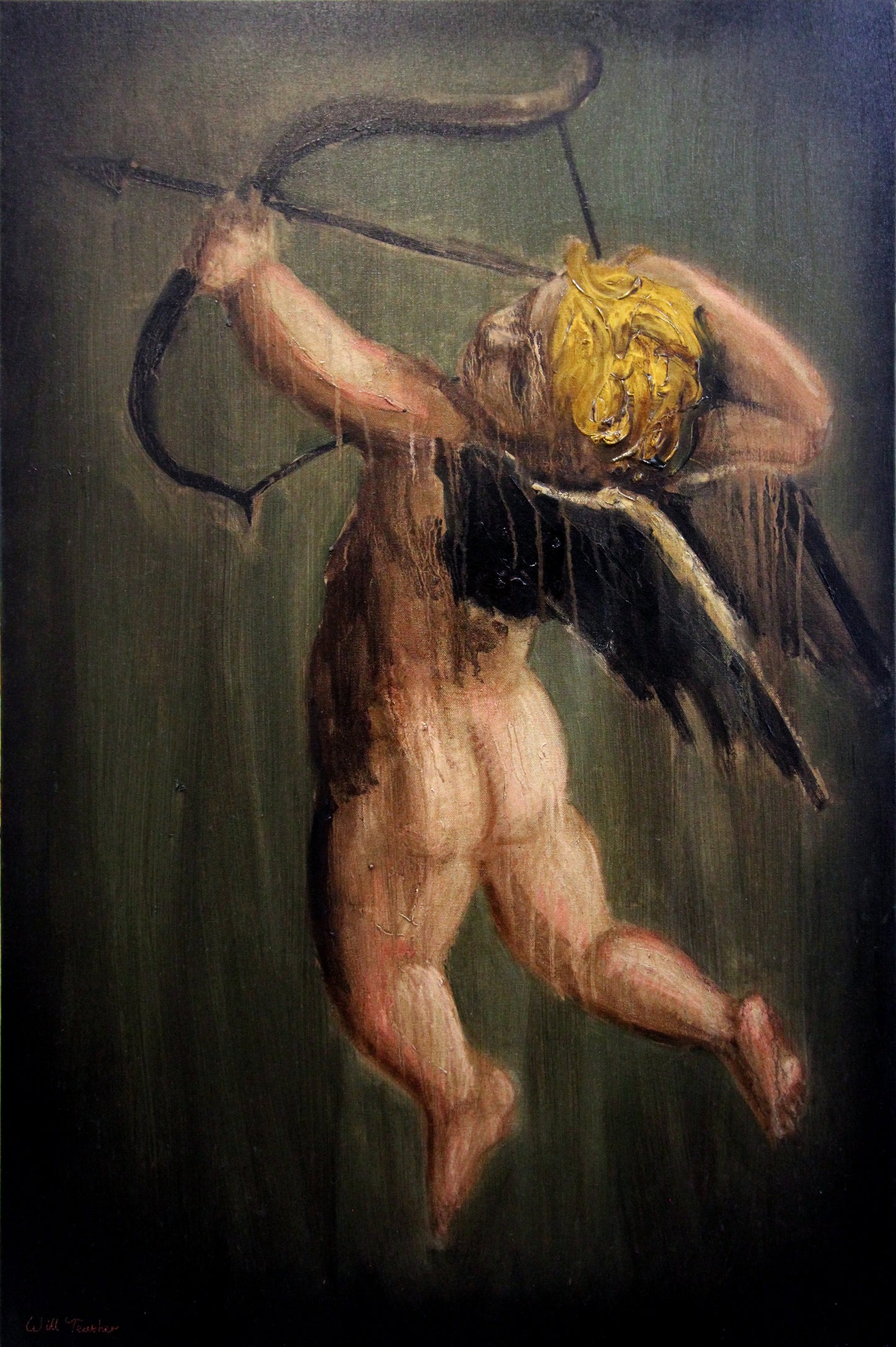 Galatea's first putti- Oil on canvas -60 x 90cm