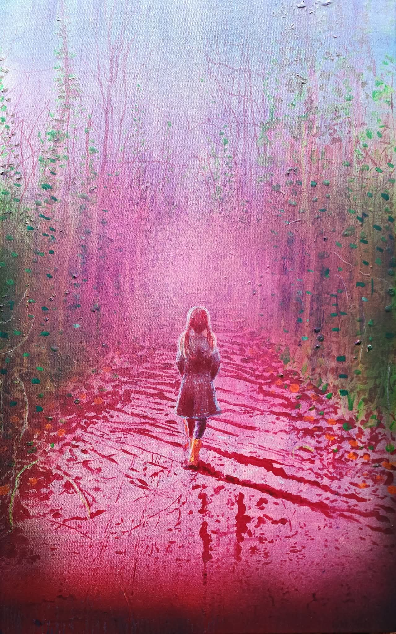 The Path Less Travelled, a painting by Will Teather