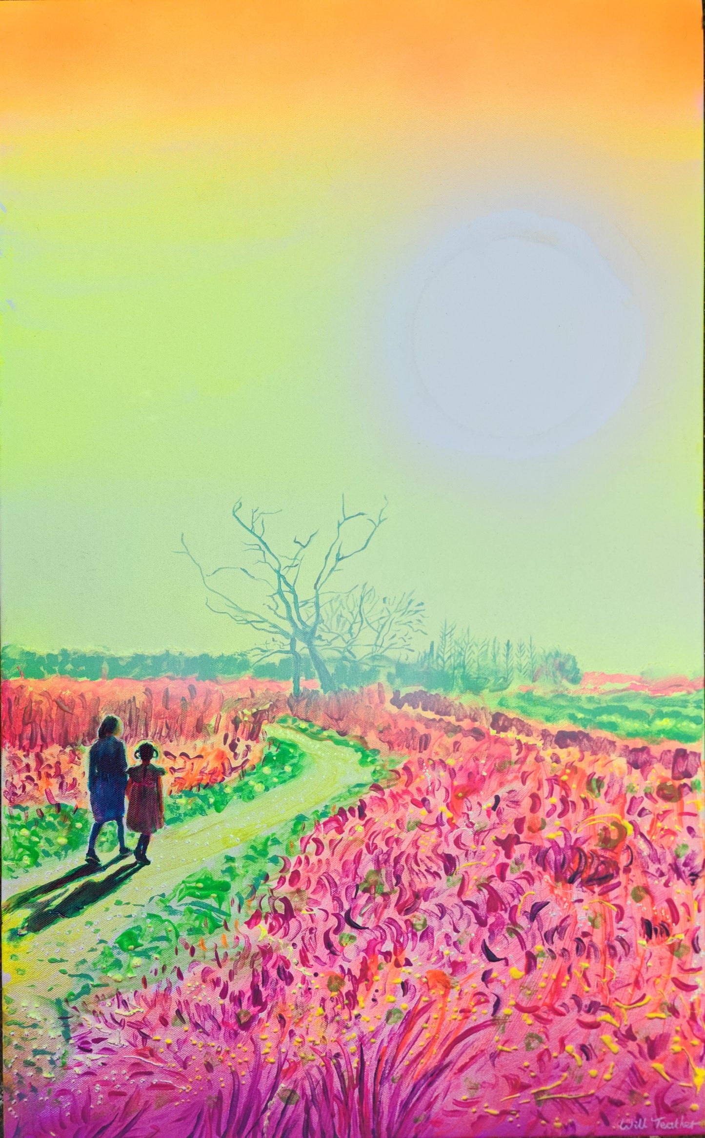 Carlton Marsh, a painting by Will Teather