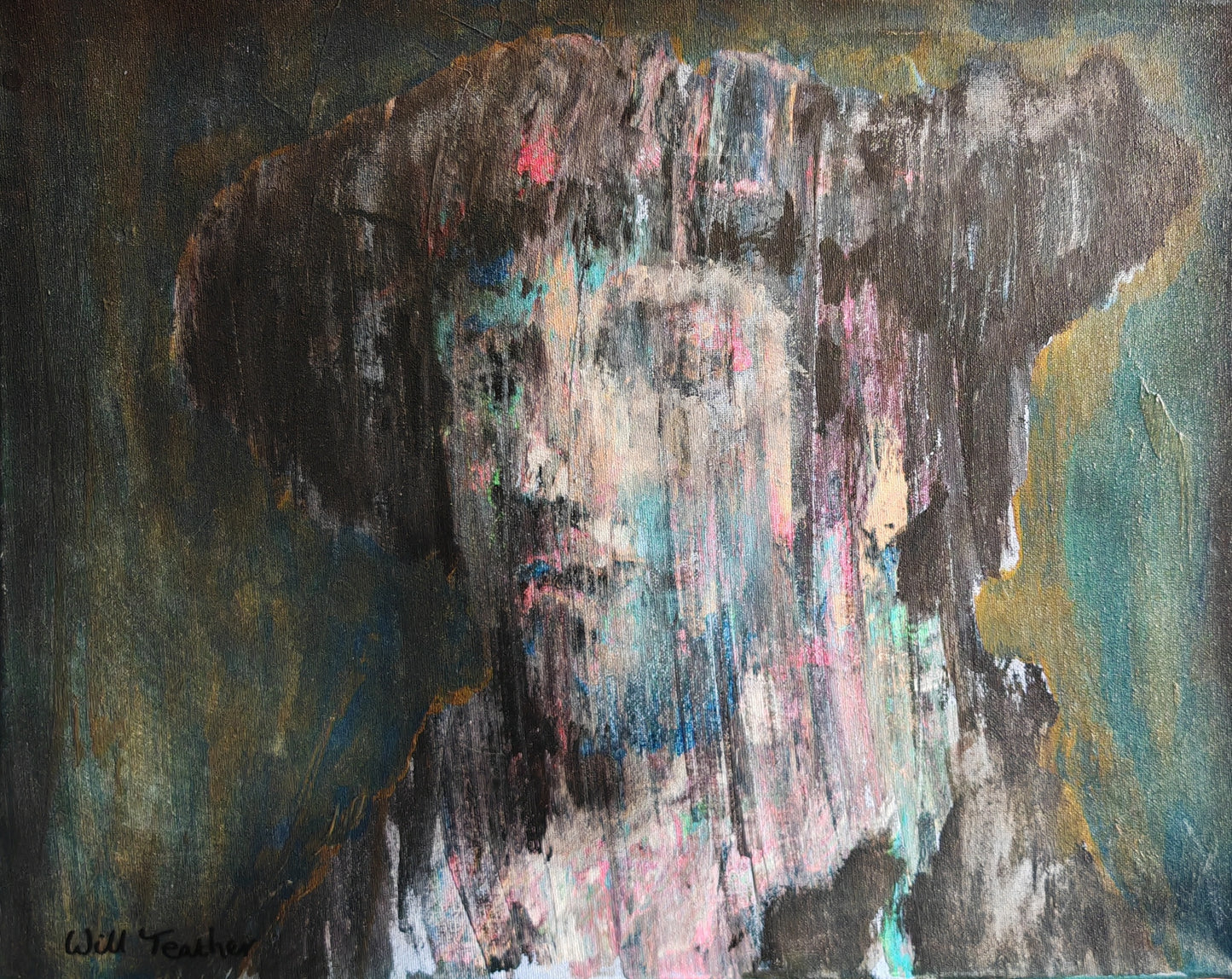 REMBRANDT REVISITED (III) by Will Teather, British artist