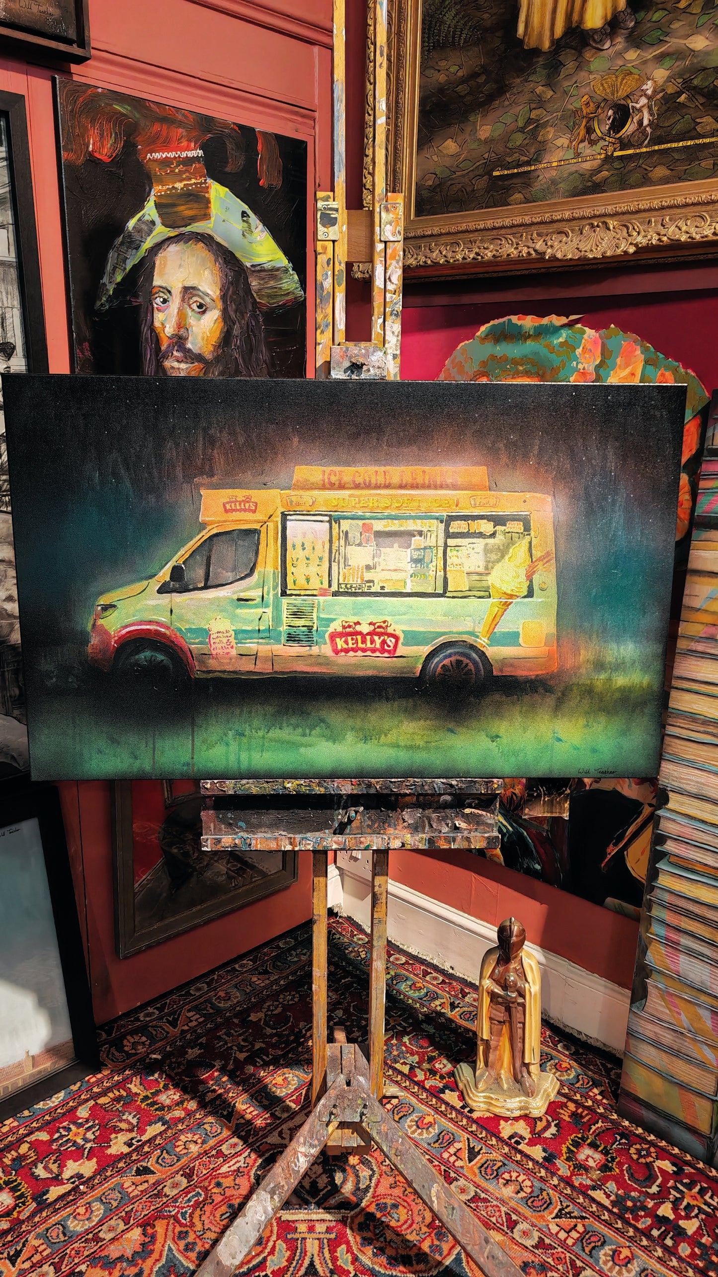 Ice Cream, a painting by Will Teather