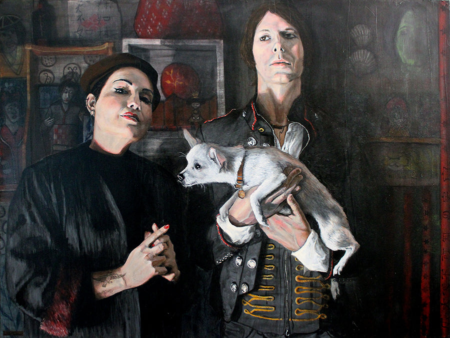 The Vast and Unknowable Universe - Acrylic on canvas - 93 x 125 cm - Will Teather