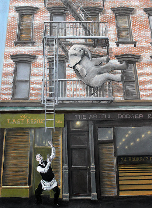 "The Artful Dodger" - Large New York print by Will Teather