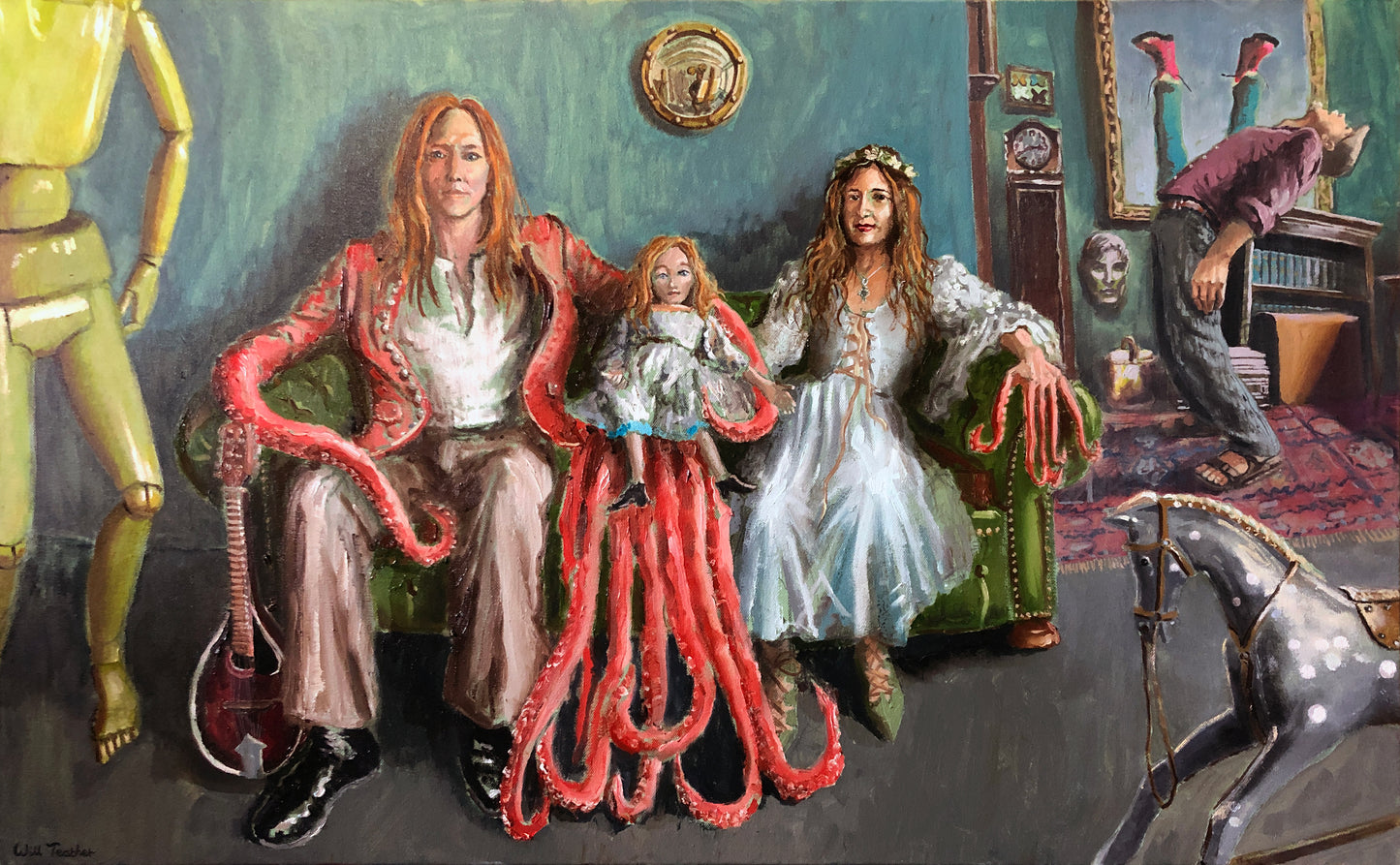 "The Family" - Mini print by Will Teather, British artist