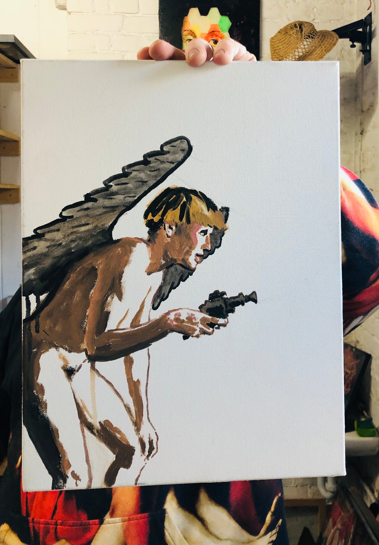 Kapow!, a painting by Will Teather