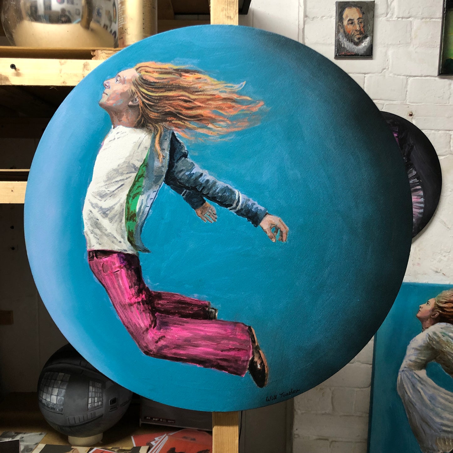 Vessel, a painting by Will Teather