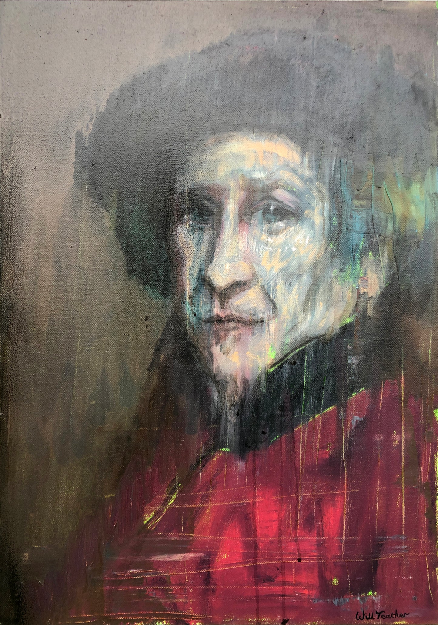 REMBRANDT REVISITED (II) by Will Teather, British artist