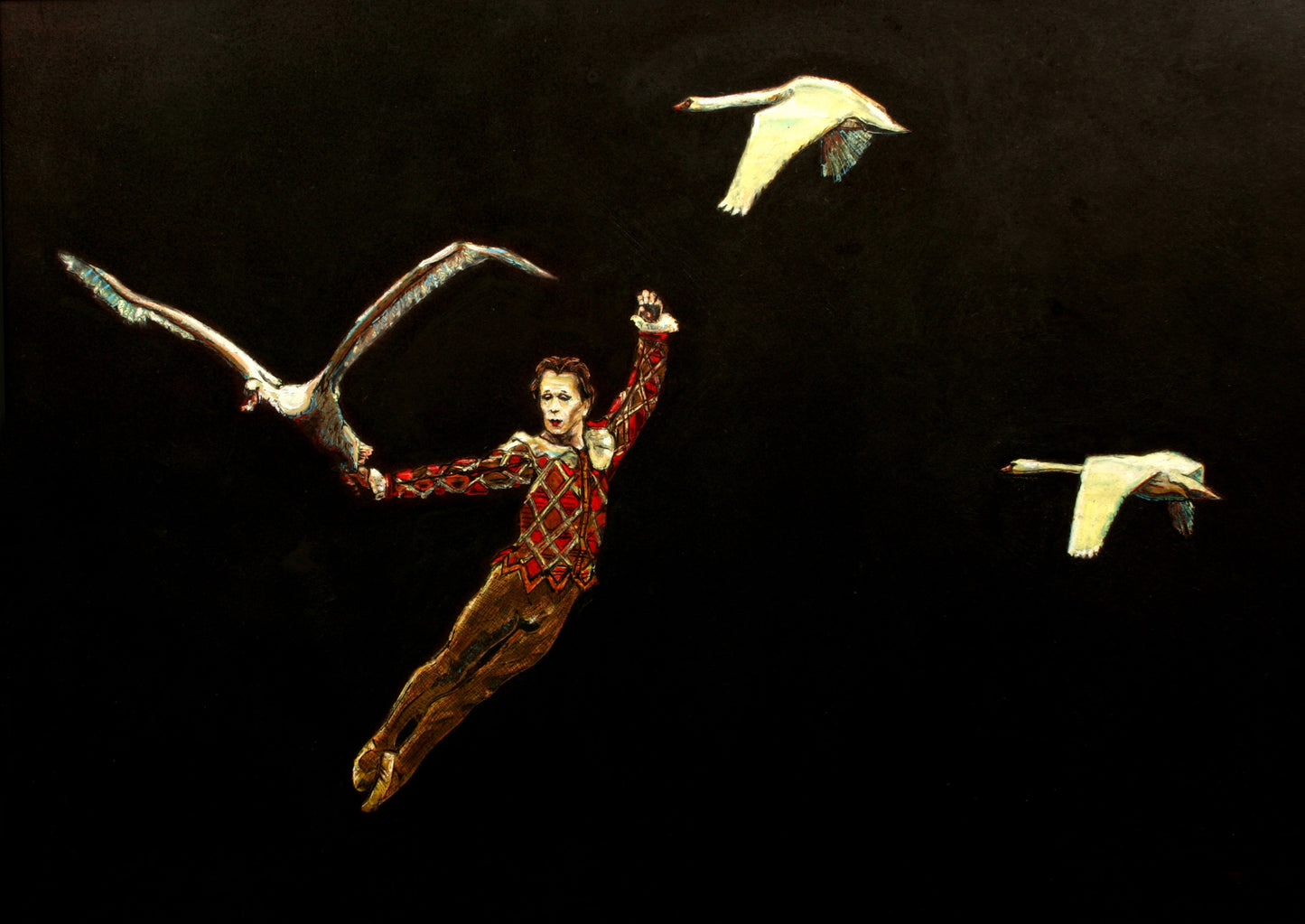 "Venus as a boy" - Large signed print by Will Teather, contemporary artist