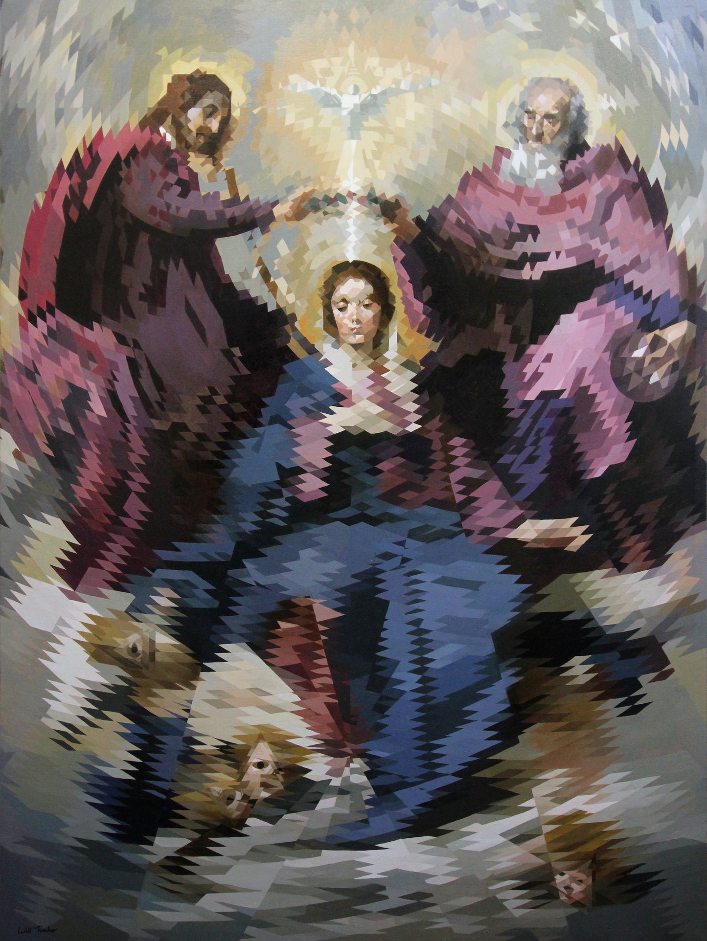 Coronation- Large signed print by Will Teather