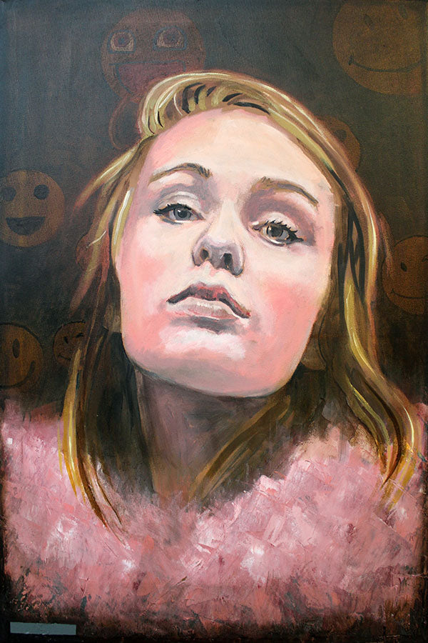 Candycrush - oil on canvas - 76 x 51cm - Will Teather