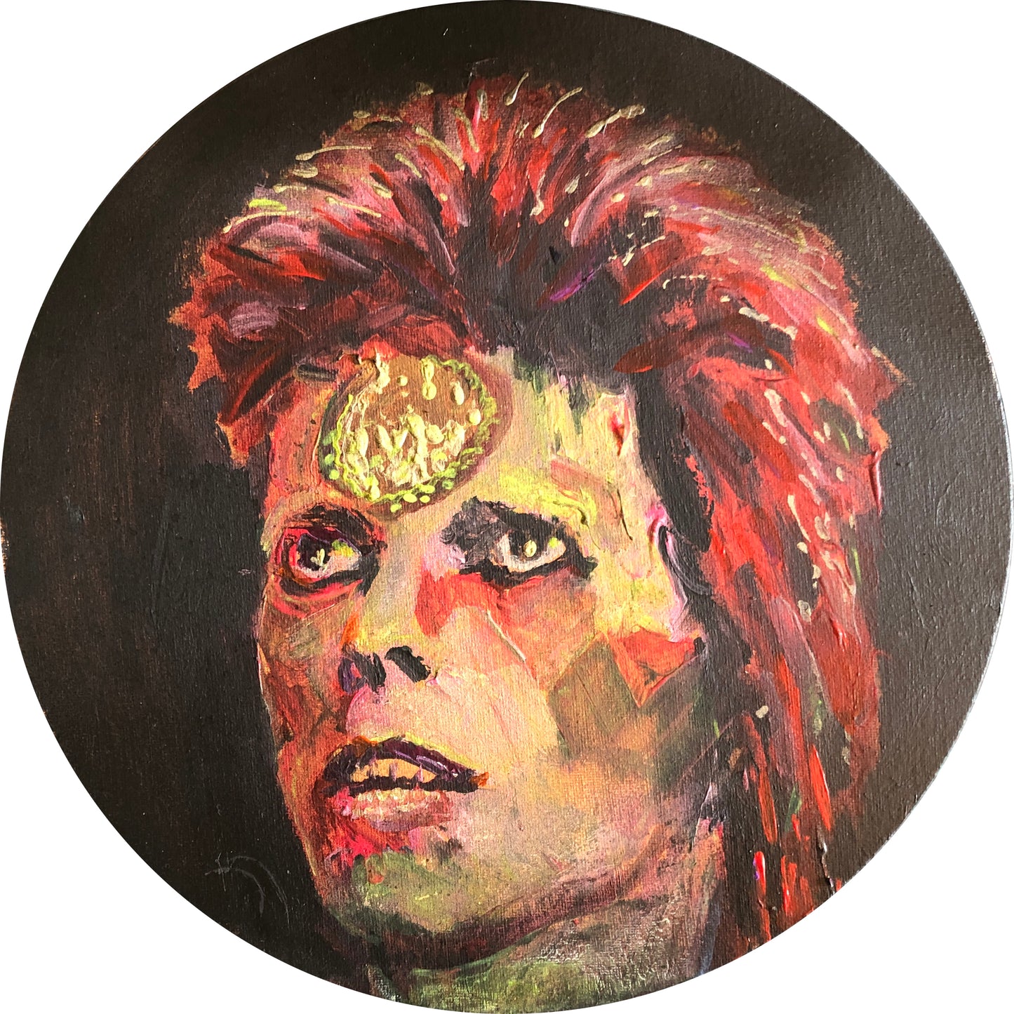 Ziggy Stardust , a painting by Will Teather