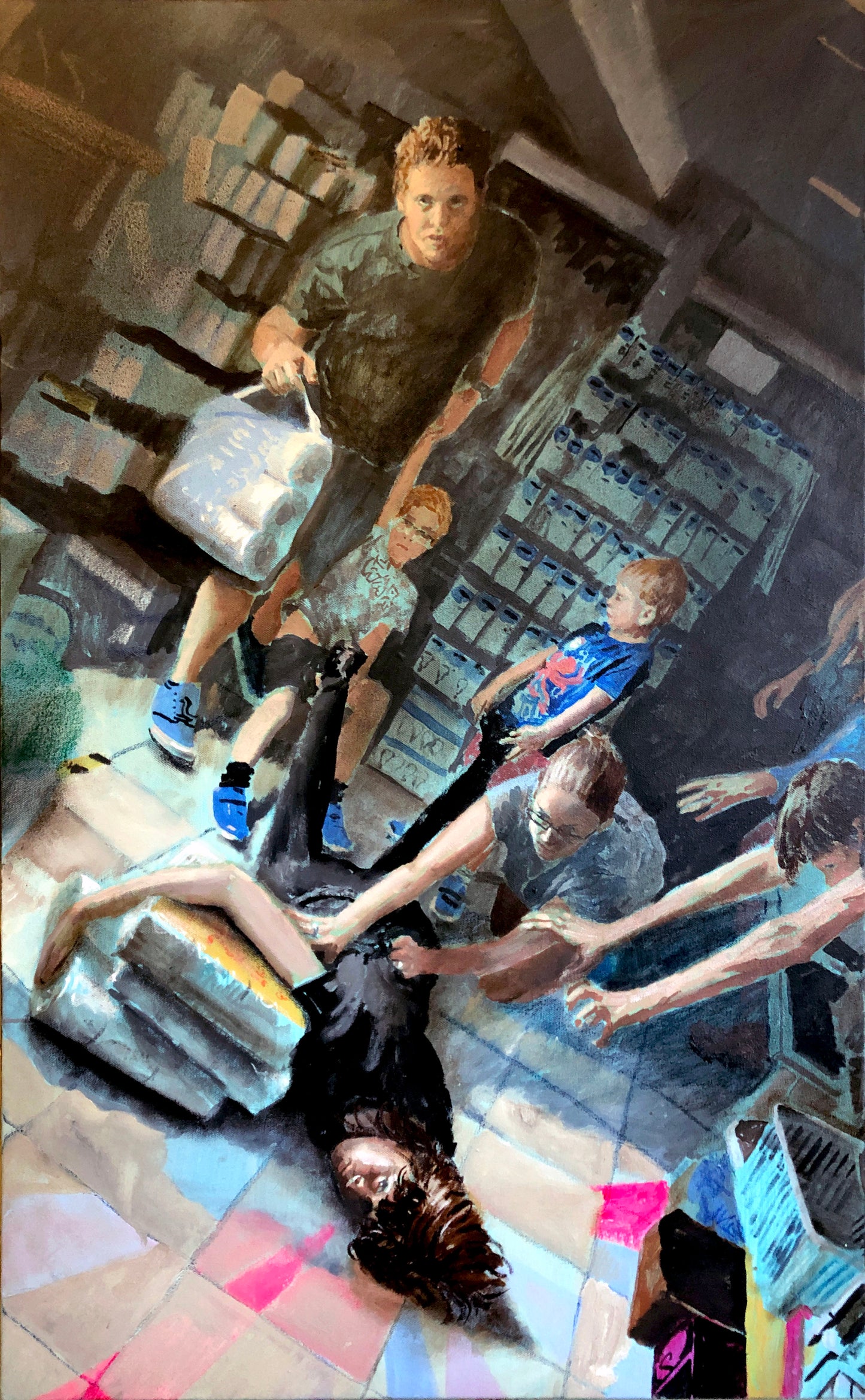 Fever Dream- Oil on canvas- 97 x 60cm - Will Teather