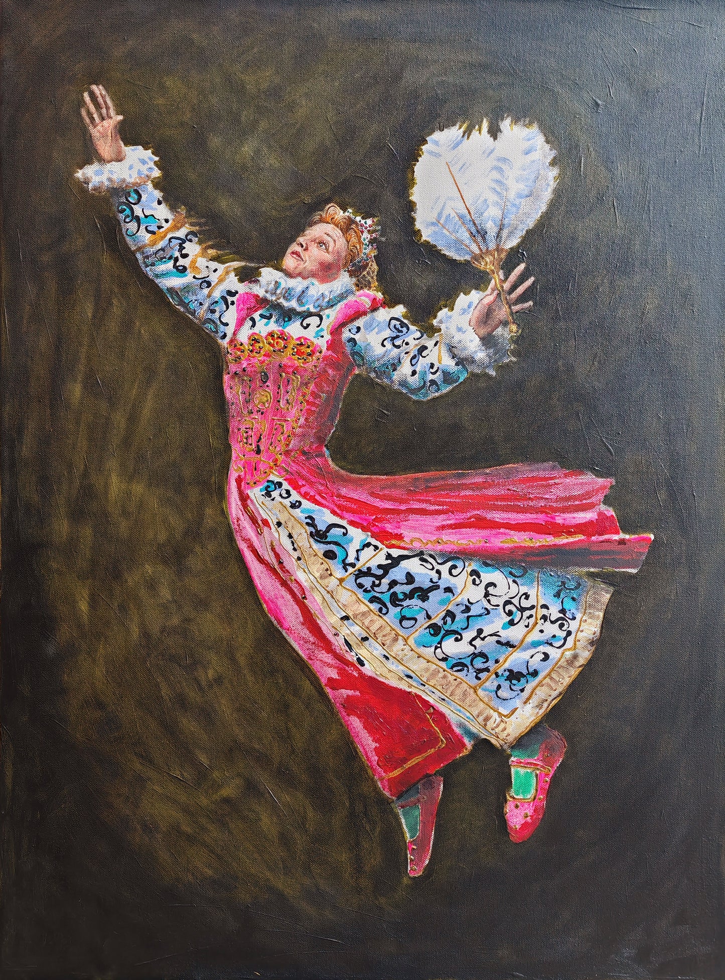 Royal Ascent - Oil on canvas 60 x 80cm by Will Teather (Copy)