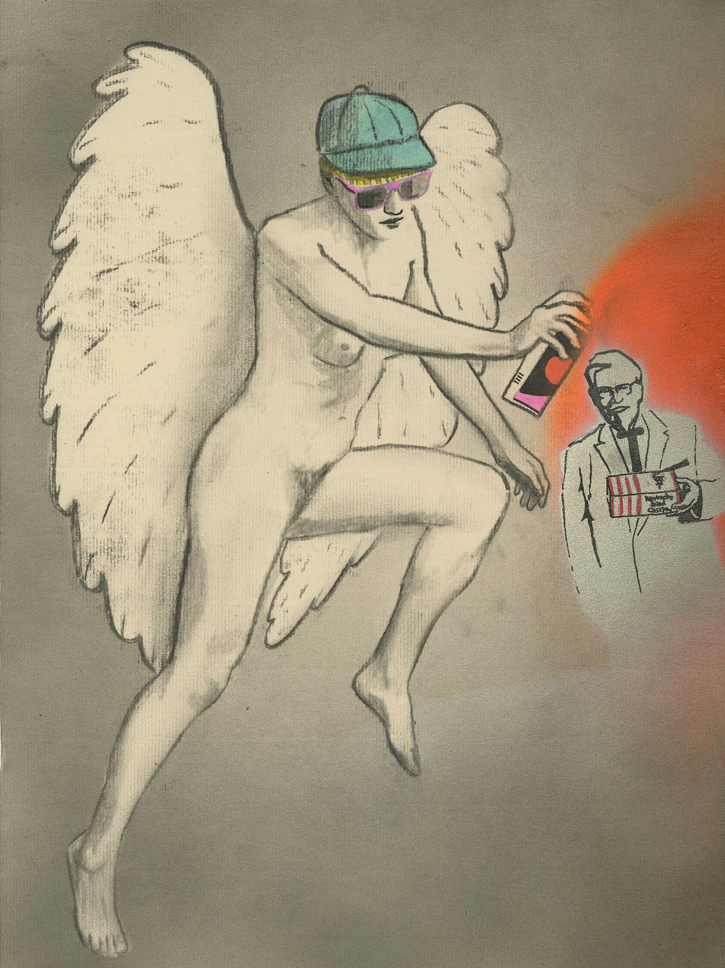 Desolation angels 6 - 40 x 30cm - Will Teather