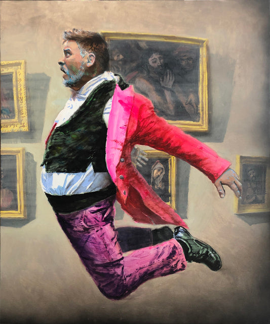 The Candidate - Oil on canvas - Will Teather