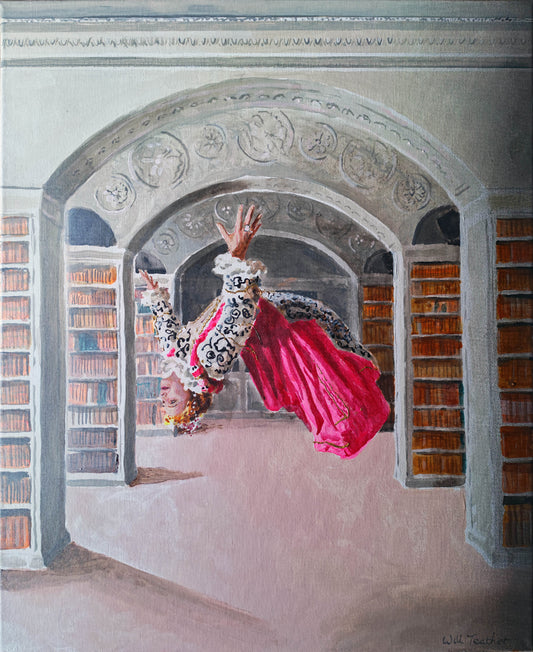 The Old Library - Acrylic on canvas - Will Teather
