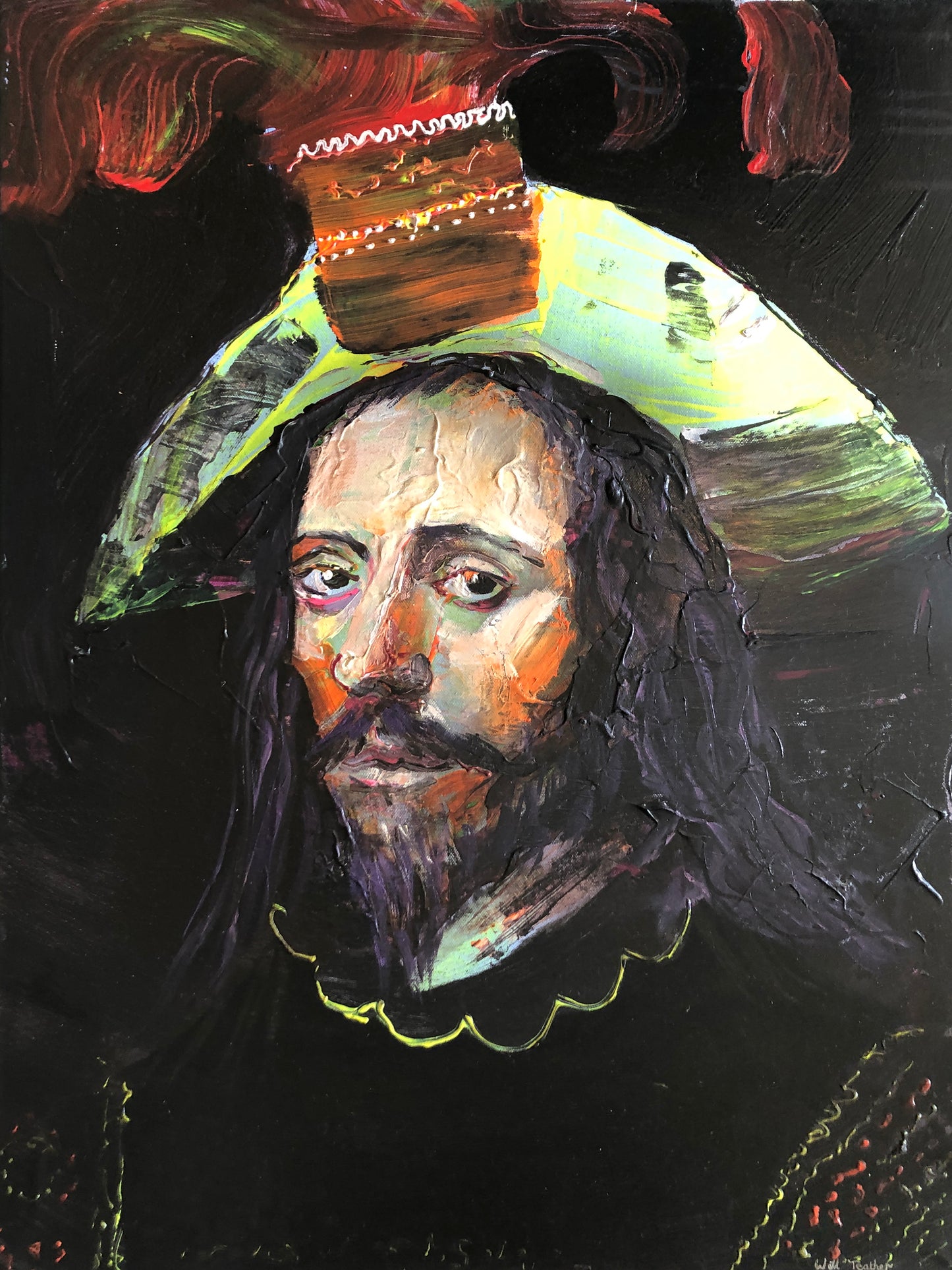 The Earl of Cumberland - 60 x 80cm - Acrylic on canvas- Will Teather