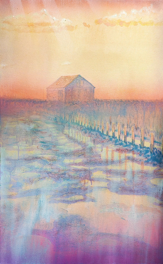 Thornham, a painting by Will Teather