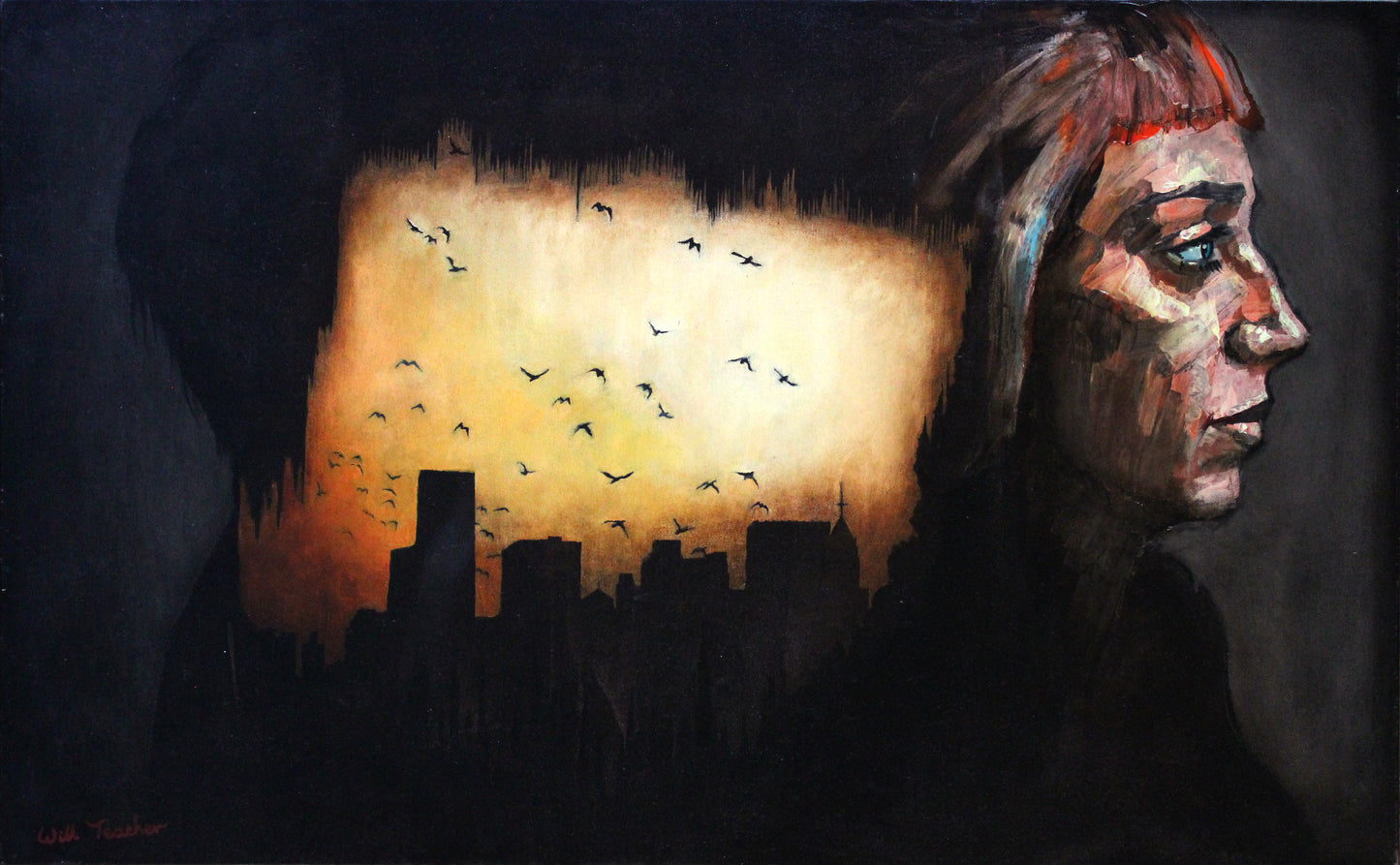 What Does a Soul Look Like? - Oil on canvas - 70cm x 113cm