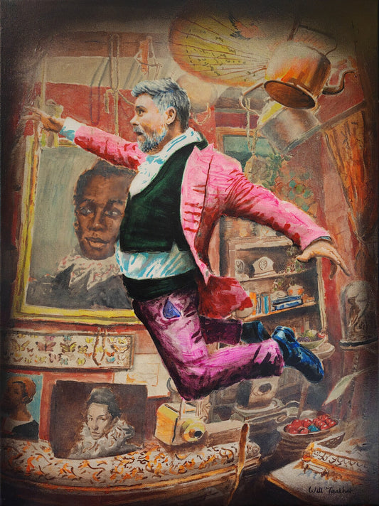 Wunderkammer- Large limited edition contemporary art print by Will Teather