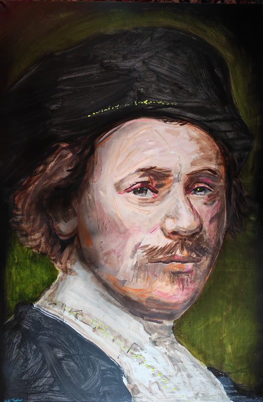 After Rembrandt by Will Teather