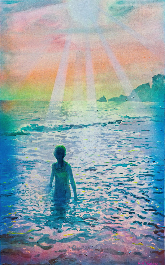 Gozo, a painting by Will Teather