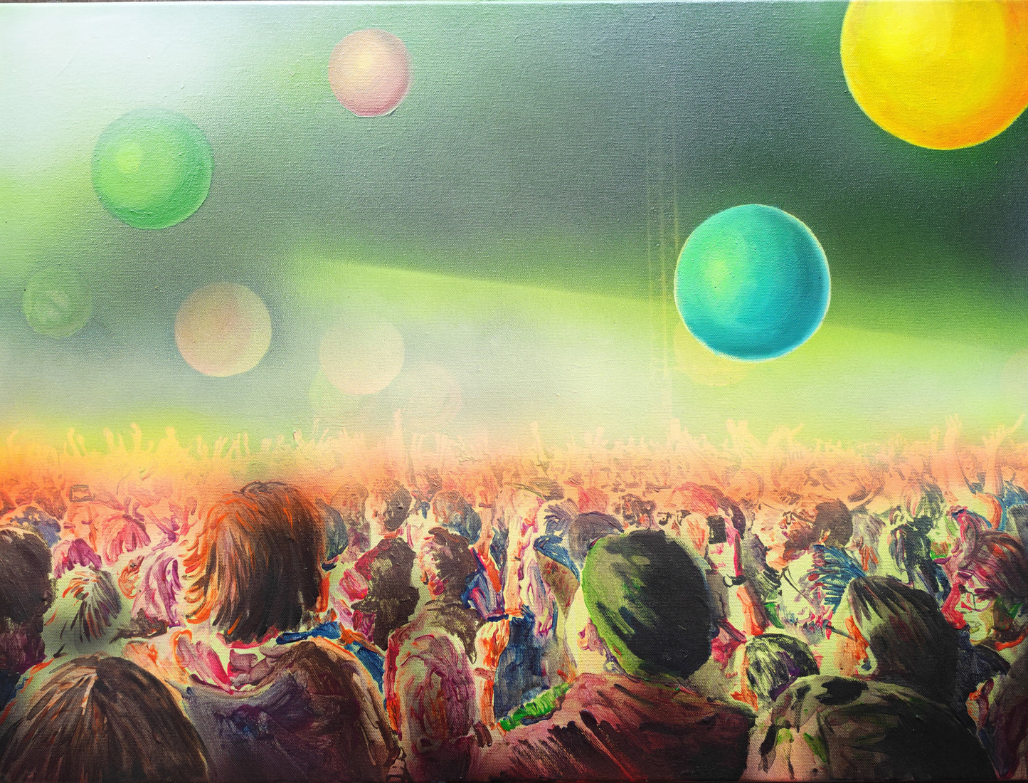 Do you realise? - Oil and acrylic on canvas- 60 x 80cm - Will Teather