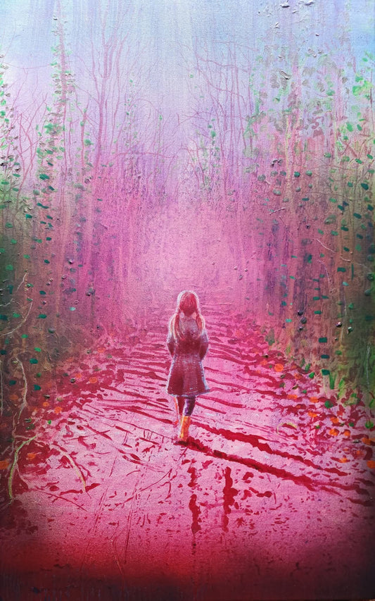 The Path Less Travelled, a painting by Will Teather