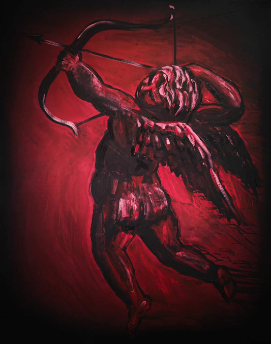Galatea's putti-  Acrylic on canvas -81 x 102cm