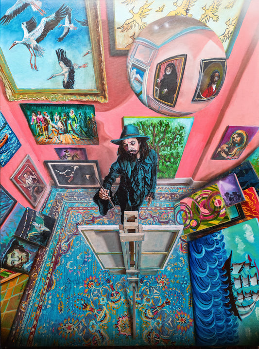 The Painter's Painter- Oil on canvas - 121 x 91cm - Will Teather