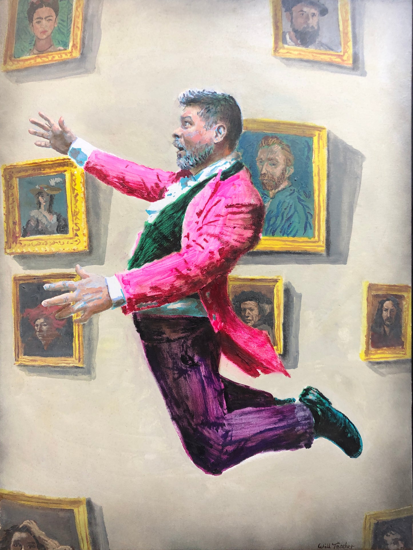 THE ENTRANT  by Will Teather, British painter